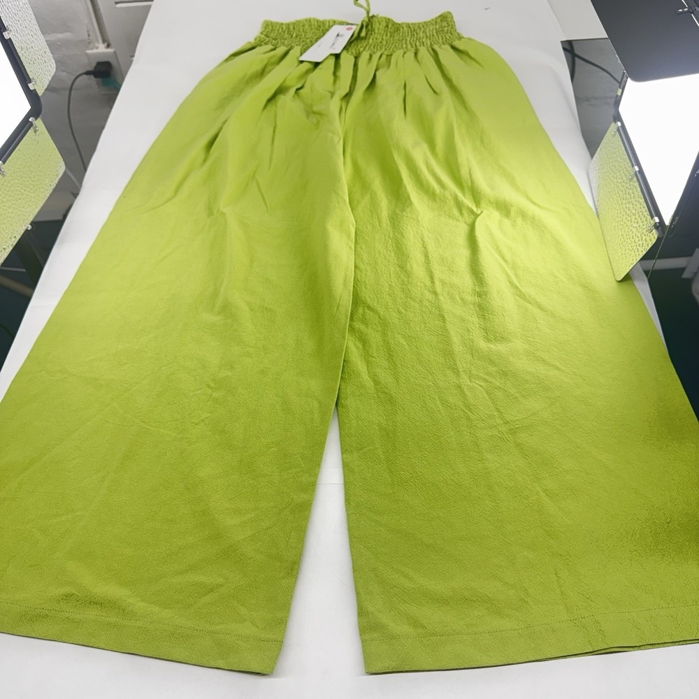 LINEN High waisted Wide Leg Women's 100%linen Pants New In 3 Colors Small - Picture 1 of 6